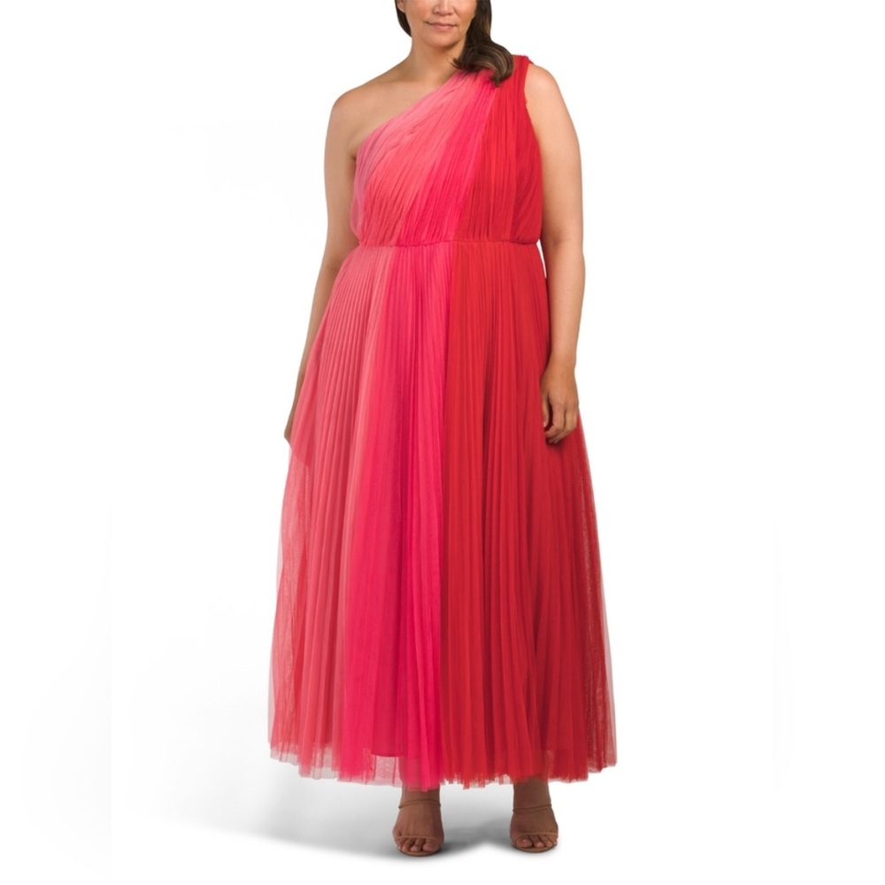 NEW Hutch Anthropologie Tarina Colorblock Gown Dress size 16W womens - Picture 4 of 16